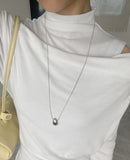 Egg Drop Layered Necklace