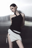ode dual button halter sleeveless