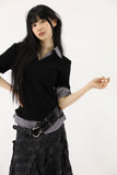 Rolling layered shirt