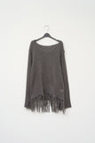 (W) Teddy Fringe Knit