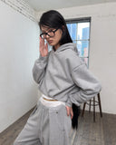 ONE-TUCK WIDE SWEAT PANTS