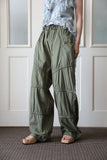 Piping Wrinkle Banding Pants