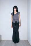 Iska stud bootcut pants