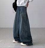 Skol Pintuck Wide Denim