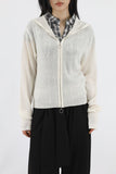 Eye Net Hood Zip-up