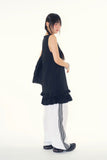 Frill lace track pants