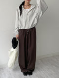 Stripe String Hood Jumper