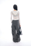 Ravine dart pinstripe pants