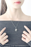 Shacket Star Circle Necklace