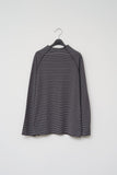(W) Cody Highneck Striped Top