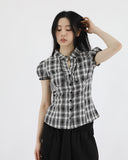 Pimp frill short sleeve shirt