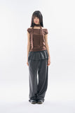 Thira stripe 2-way tee