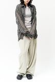 Ice Linen Banding Trousers