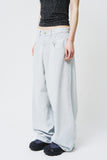 Double Yoke Wide Pants