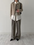 [wool30%] Twinkle Hairy Wool Jacket