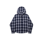Tartan Check Hood Over Shirt