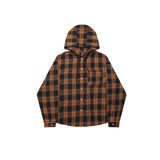 Tartan Check Hood Over Shirt