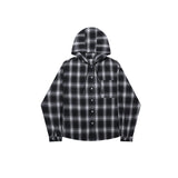 Tartan Check Hood Over Shirt