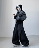 Denji Placket Wide Denim