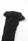 Nysa lace pattern knee-socks