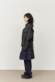 Mark Cropped Checked Shirt