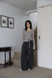 Mute Layered Wrap Tee