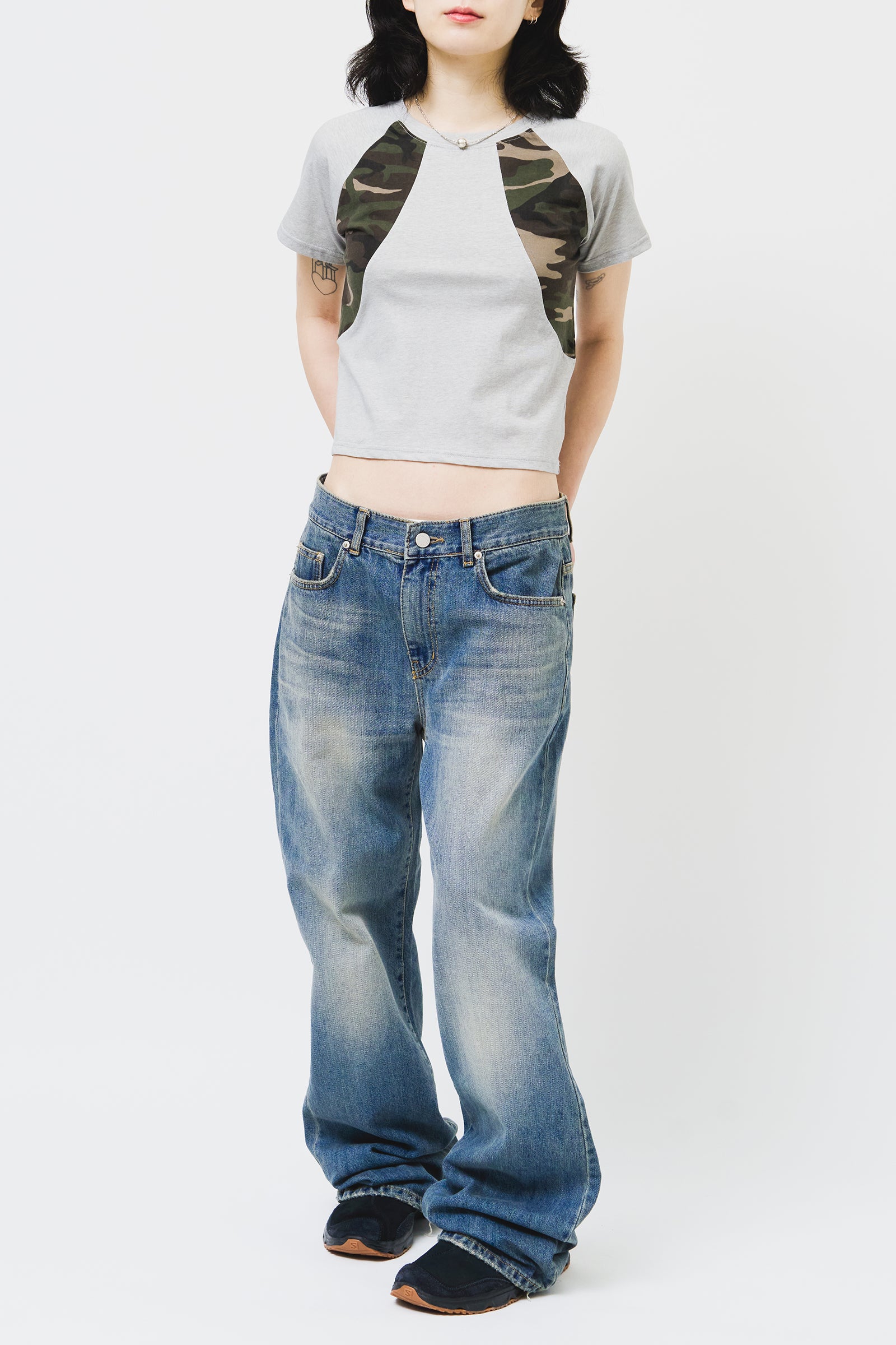 【HI FI FNK】Rect Wide Denim HI FI FNK(ハイファイファンク) - レクトワイドデニム / Rect
