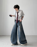 Machete Washing Curved Denim