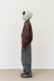 Base Leather Blouson