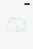 Elio rough crop lace skirt