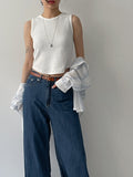 537 High Waist Wide Denim Pants