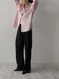 Dolphin Stripe Overfit Shirt