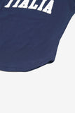 Italia applique raglan tee