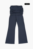 Noxen bootcut skirt pants