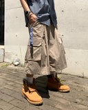 3D Pocket Bermuda Banding Pants