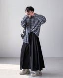 Drape Wrap Skirt Pants