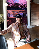 Vintage Hearts Check Shirt