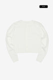 Connie see-through round cardigan