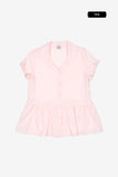 Anori frill peplum blouse