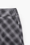 Viva see-through check skirt
