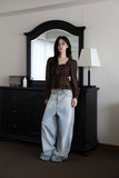 Frill Smoke Autumn Blouse