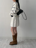 Symbol Stripe Overfit Collar Knit