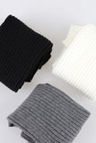 Zipper Fold Leg Warmers
