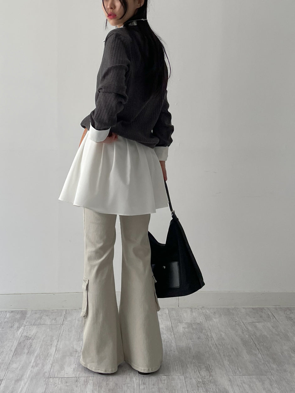 【INCHANT ME】502 Pocket Bootcut Pants INCHANT ME(インチャントミー) - 502ポケットブーツカットパンツ