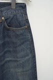 (W) Ted Stitch Wide Denim