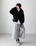 Hitori Net Hood Zip-up