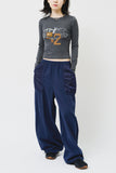 (W) Sports Mesh Banding Pants