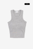 Rimma ribbed sleeveless top