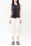 (W) Earth Shirring Top