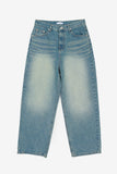 Light tin washed denim